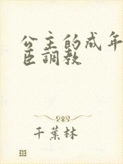 公主的成年礼大臣调教