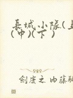 长城小队(上)(中)(下 )