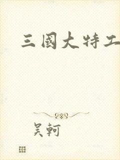 三国大特工