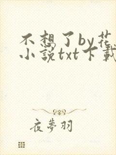 不想了by花卷小说txt下载