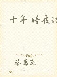十年 暗夜流光