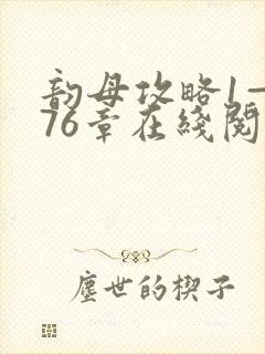 韵母攻略1—176章在线阅读