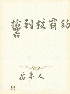 捡到校霸的遥控器