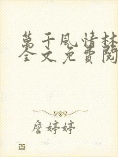 万千风情林小涛全文免费阅读封面