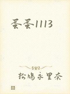 蛋蛋1113