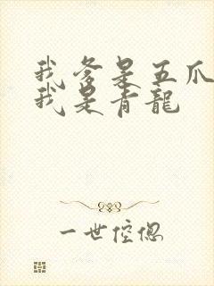 我爹是五爪金龙我是青龙封面