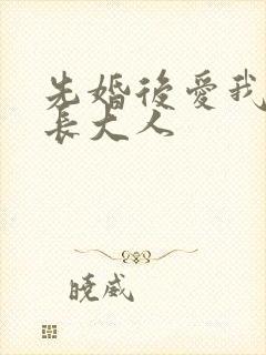 先婚后爱我的市长大人