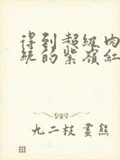 得到超级肉禽系统的紫岭红山