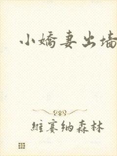 小娇妻出墙记