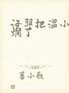 洛羿把温小辉做烂了