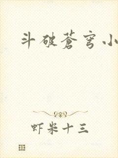 斗破苍穹小说封面