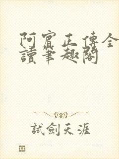 阿宾正传全文阅读笔趣阁封面