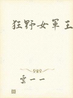 狂野女军王