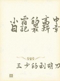 小霜的高中成长日记最新章节