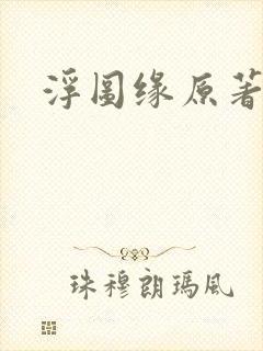 浮图缘原著小说