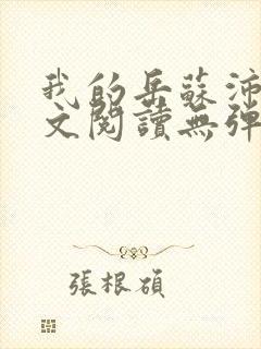 我的岳苏沛真全文阅读无弹窗 笔趣阁封面