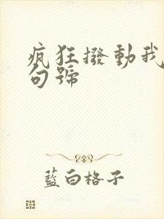 疯狂拨动我的小句号