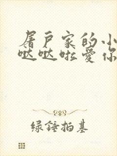 屠户家的小娇花哒哒啦爱你封面