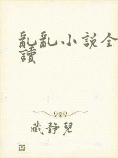 乱乱小说全文阅读