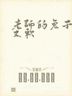 老师的兔子又大又软