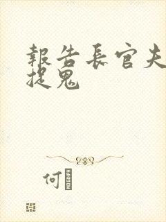 报告长官夫人在捉鬼