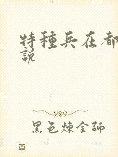 特种兵在都市小说