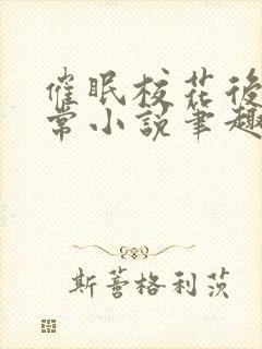 催眠校花后的日常小说笔趣阁