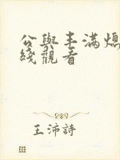 公与丰满熄4在线观看封面