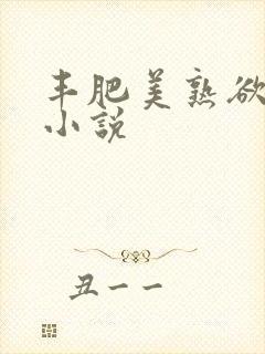 丰肥美熟欲妇乱小说