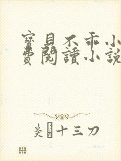 宝贝不乖小说免费阅读小说