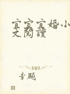 宜室宜婚小说全文阅读