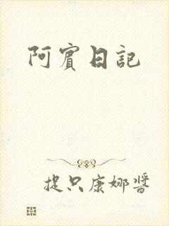 阿宾日记封面