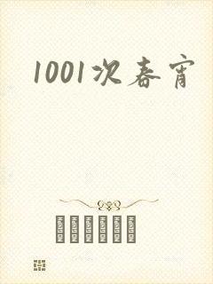 1001次春宵封面