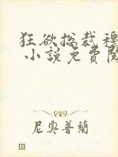 狂欲总裁穆非雪 小说免费阅读封面