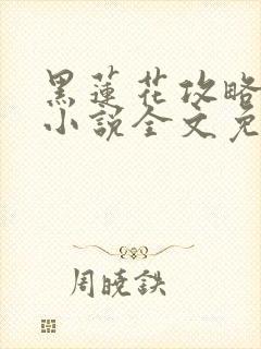 黑莲花攻略手册小说全文免费阅读笔趣阁