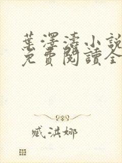 叶泽涛小说全文免费阅读全文