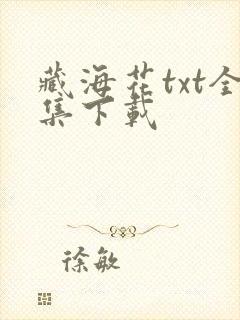 藏海花txt全集下载