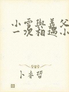 小雪与义父的第一次相遇小说