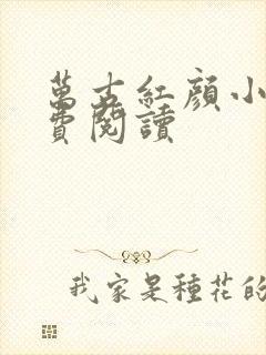 万古红颜小说免费阅读