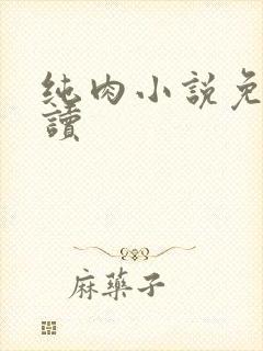 纯肉小说免费阅读