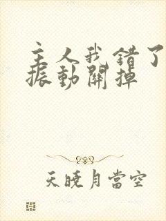 主人我错了请把振动关掉封面