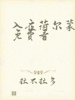 入夜荷尔蒙电影免费看