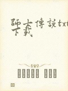 师士传说txt下载