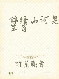 锦绣山河是什么生肖