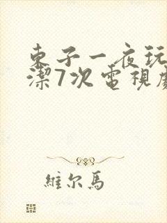 东子一夜玩弄白洁7次电视剧封面