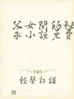 父女间的秘密赵永小说免费阅读封面