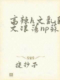 高辣h文乱乳h文浪荡np苏夏