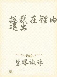 总裁在体内不肯退出封面