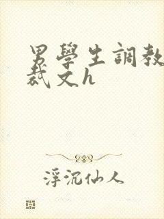 男学生调教男总裁文h