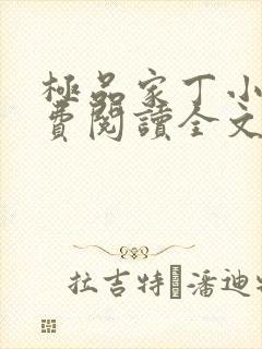 极品家丁小说免费阅读全文无删减